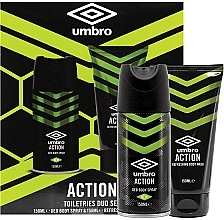 Set - Umbro Action Set (deo/150ml+sh/gel/150ml) — photo N1