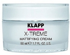 Fragrances, Perfumes, Cosmetics Matte Face Cream - Klapp X-Treme Mattifying Cream 