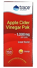 Fragrances, Perfumes, Cosmetics Fat Burner - Trace Minerals Apple Cider Vinegar Pak, Orange