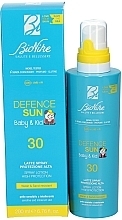 Kids Sunscreen Body Spray Lotion - BioNike Defence Sun Baby&Kid SPF30 Spray Lotion — photo N2