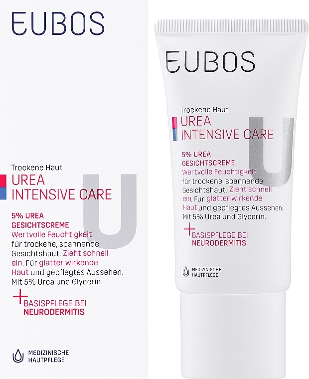 Face Cream - Eubos Med Dry Skin Urea 5% Face Cream — photo N5
