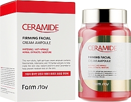 Facial Firming Ampoule Cream-Serum with Ceramides - FarmStay Ceramide Firming Facial Cream Ampoule — photo N2