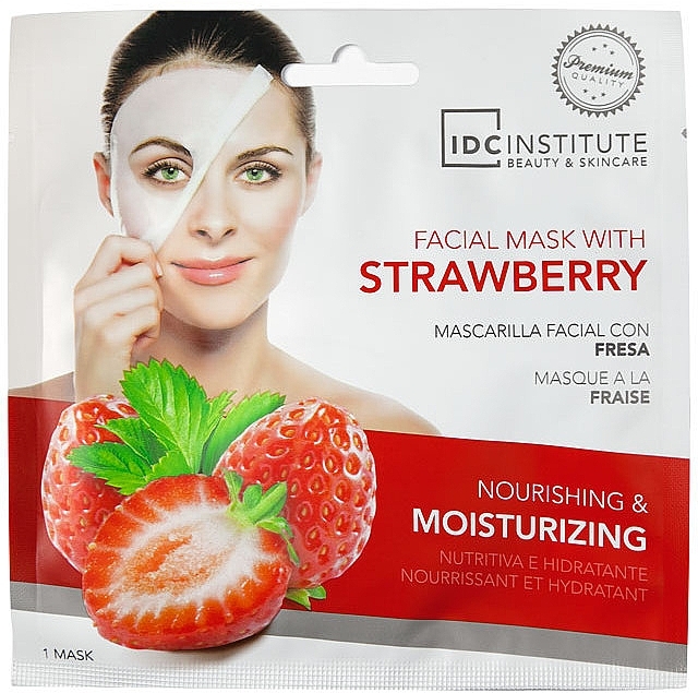 Strawberry Face Mask - IDC Institute Face Mask — photo N1