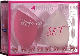 Fragrances, Perfumes, Cosmetics Makeup Sponge Set, 2 pcs - KillyS