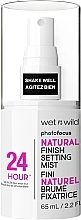 Makeup Setting Spray - Wet N Wild Photo Focus Natural Finish Setting Mist 24 Hours — photo N1