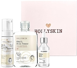 Set - Hollyskin Snail Smart Basic Care (foam/150ml + ser/50ml + toner/250ml) — photo N2