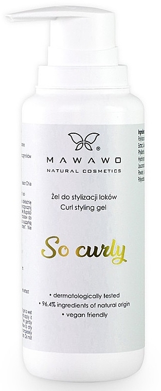 Hair Styling Gel - Mawawo So Curly — photo N1