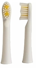 Fragrances, Perfumes, Cosmetics Kids Electric Toothbrush Heads, white, 2 pieces - Smiley Light Kids