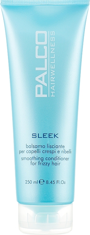 Smoothing Conditioner for Unruly Hair - Palco Professional Sleek Hair Balsamo — photo N3
