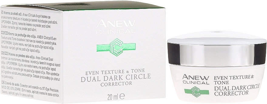 Dark Circle Corrector - Avon Anew Clinical Even Texture & Tone Dual Dark Circle Corrector — photo N1