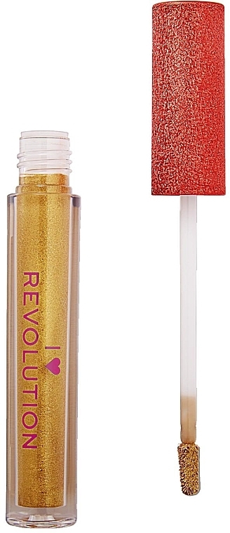 Metallic Lip Gloss - I Heart Revolution Metallic Dragon Lips — photo N10