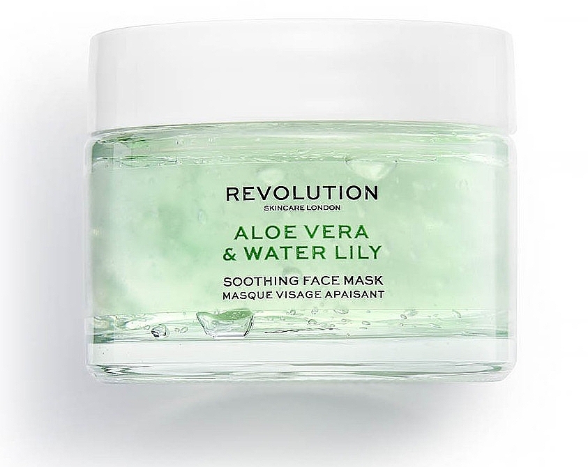 Aloe Vera and Water Lily Face Mask - Makeup Revolution Aloe Vera & Water Lily Soothing Face Mask — photo N11