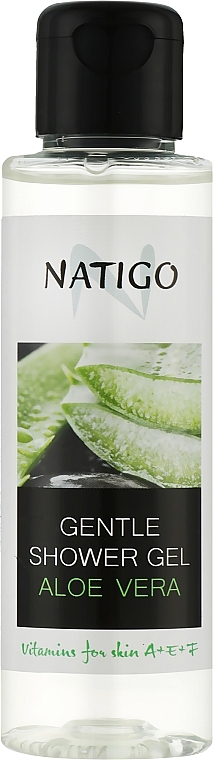 Aloe Vera Gentle Shower Gel - Natigo Gentle Shower Gel — photo N1