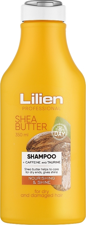 Shampoo for Dry & Damaged Hair - Lilien Shea Butter Shampoo — photo N3