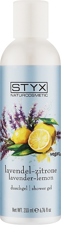 Shower Gel "Lavender-Lemon" - Styx Naturcosmetic Aroma Derm Lavender-Lemon Shower Gel — photo N2