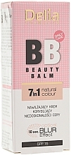 Fragrances, Perfumes, Cosmetics Multifunctional Face Cream - Delia BB Beauty Balm 7 in 1 Natural Colour