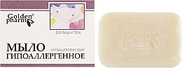 Hypoallergenic Face & Body Soap - Golden Pharm — photo N2