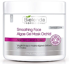 Fragrances, Perfumes, Cosmetics Smoothing Alginate Gel Mask "Orchid" - Bielenda Professional Program Face Smoothing Face Algae Gel Mask Orchid