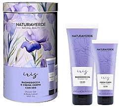 Fragrances, Perfumes, Cosmetics Set - Naturaverde Iris (sh/gel/200ml + b/cr/100ml)