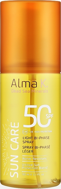 Two-Phase Lightweight Sunscreen Body Spray - Alma K Sun Care Light Bi-Phase Spray SPF50 — photo N1