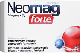 Dietary Supplement Tablets - Aflofarm NeoMag Forte — photo N1