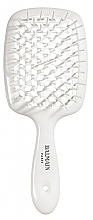 Detangling Hair Brush, white - Balmain Paris Hair Couture White Detangling Brush — photo N1