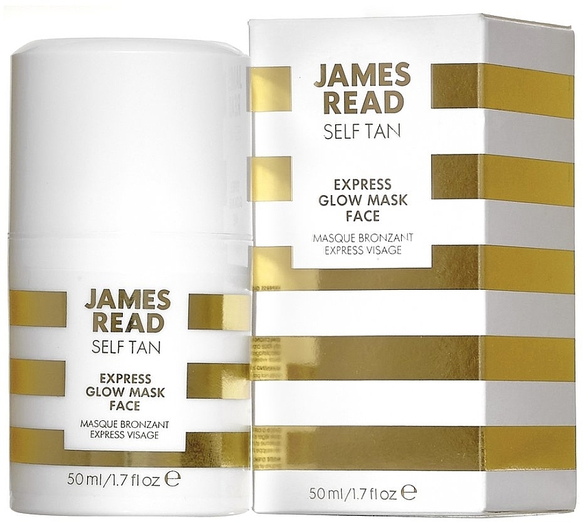 Express Self-Tan Face Mask - James Read Self Tan Express Glow Mask Tan Face — photo N1