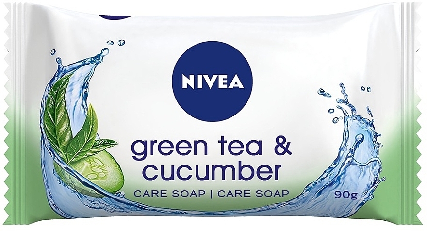 Moisturizing Soap "Green Tea Freshness" - NIVEA Green Tea & Cucumber Soap  — photo N1