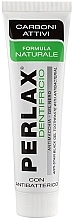 Antibacterial Activated Charcoal Toothpaste - Mil Mil Perlax Anti-Stain Black Toothpaste With Antibacterial — photo N5