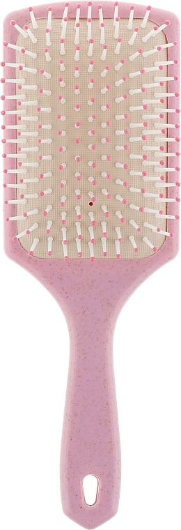 Rectangular Massage Hair Brush, pink, FC-003 - Dini — photo N5