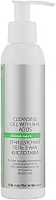 Cleansing Gel with AHA-Acids - Green Pharm Cosmetic Cleansing Gel With Aha Acids pH 4,0  — photo N5