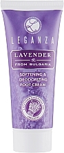 Softening Deodorant Foot Cream - Leganza Lavander Softering & Deodorizing Foot Cream — photo N4