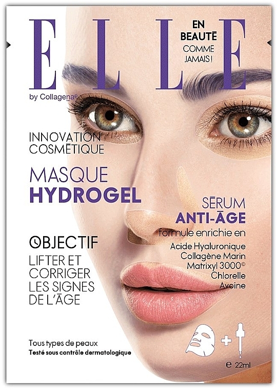 Anti-Aging Hydrogel Mask - Elle By Collagena Anti-Aging Hydrogel Mask — photo N1