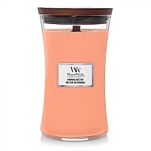 Scented Candle in Glass - WoodWick Hourglass Candle Manuka Nectar — photo N3