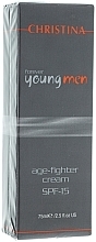 Fragrances, Perfumes, Cosmetics Anti-Aging Cream - Christina Forever Young Men Age Fighter Cream SPF15