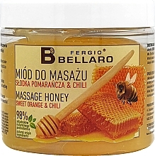 Sweet Orange & Chili Massage Honey - Fergio Bellaro Massage Honey Sweet Orange & Chili — photo N3