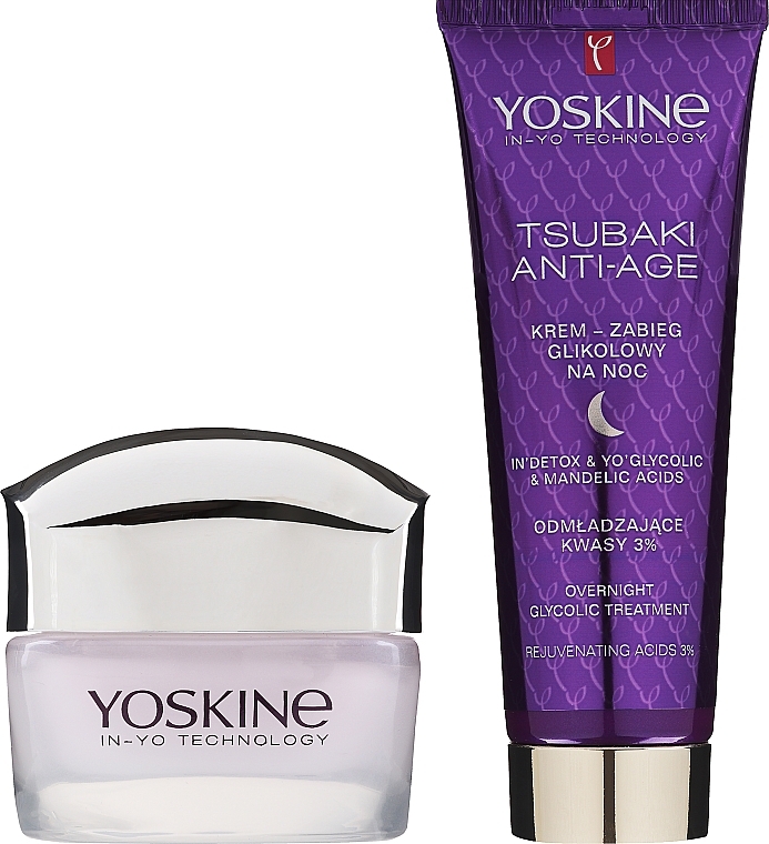 Set - Yoskine Tsubaki Anti-age 65+ (f/cr/50ml + f/cr/15ml) — photo N17