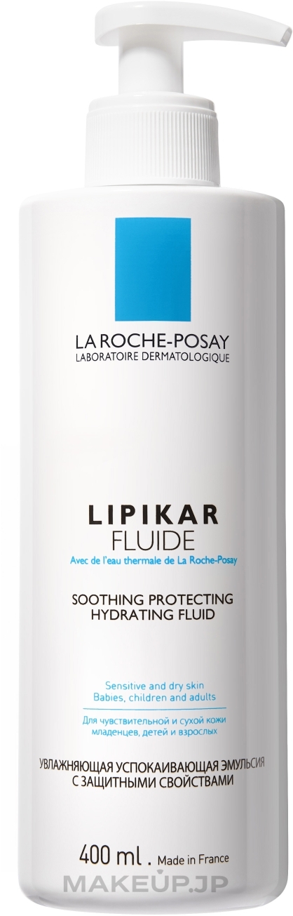 Protecting, Moisturizing Fluid for Normal & Dry Skin - La Roche-Posay Lipikar Fluide — photo 400 ml