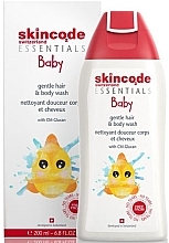 Fragrances, Perfumes, Cosmetics Kids Shampoo-Gel - Skincode Baby Gentle Hair & Body Wash