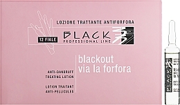 Anti-Dandruff Lotion in Ampules - Black Professional Line Anti-Dandruff Hair Lotion — photo N3