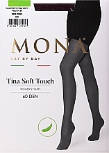 Fragrances, Perfumes, Cosmetics Tina Soft Touch Tights 60 Den, red wine - MONA