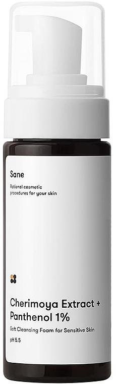 Face Cleansing Foam for Sensitive Skin - Sane Soft Cleansing Foam For Sensitive Skin — photo N3