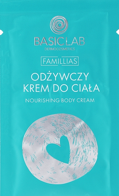 Nourishing Body Cream - BasicLab Dermocosmetics Famillias (sample) — photo N3