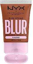 Foundation - NYX Professional Makeup Bare With Me Blur Tint Foundation — photo N23
