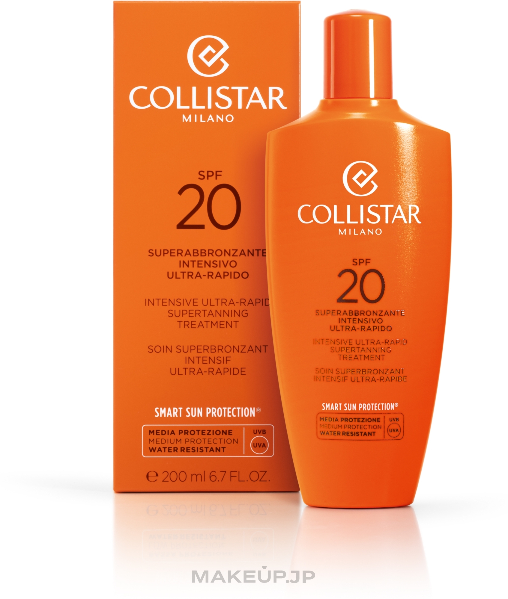 Tan Accelerator - Collistar Special Perfect Tanning Intensive Ultra-Rapid Supertanning SPF20 — photo 200 ml