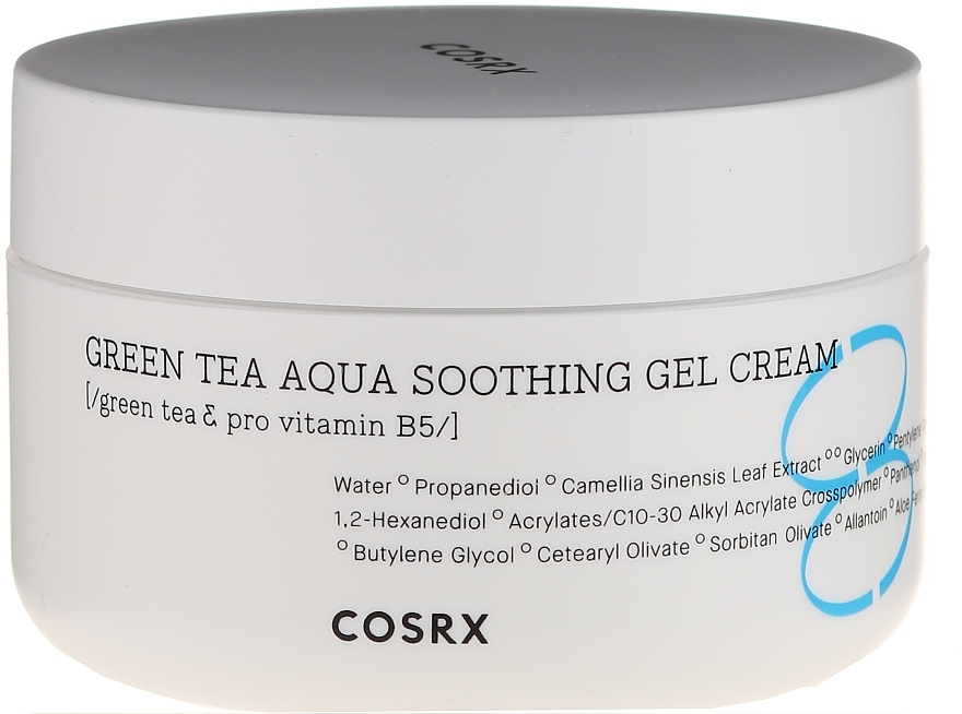 Soothing Face Gel Cream - Cosrx Hydrium Green Tea Aqua Soothing Gel Cream — photo N22