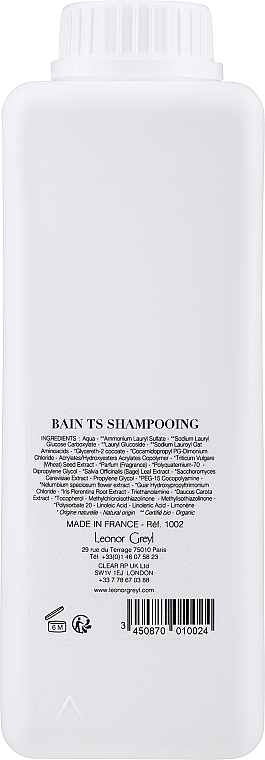 Sebo-Regulating Shampoo - Leonor Greyl Bain TS Shampooing — photo N4
