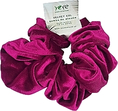 Velvet Scrunchie, fuchsia - Yeye Velvet XXL — photo N1