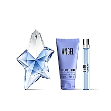 Mugler Angel - Set (edp/50ml + b/lot/50ml + edp/mini/10ml) — photo N2