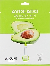 Fragrances, Perfumes, Cosmetics Ampoule Face Mask with Avocado Extract - Jkosmec Avocado Intensive Ampoule Mask